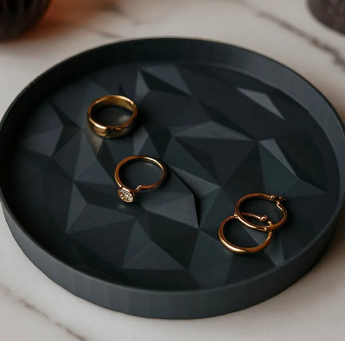 Geometric Jewelry Tray