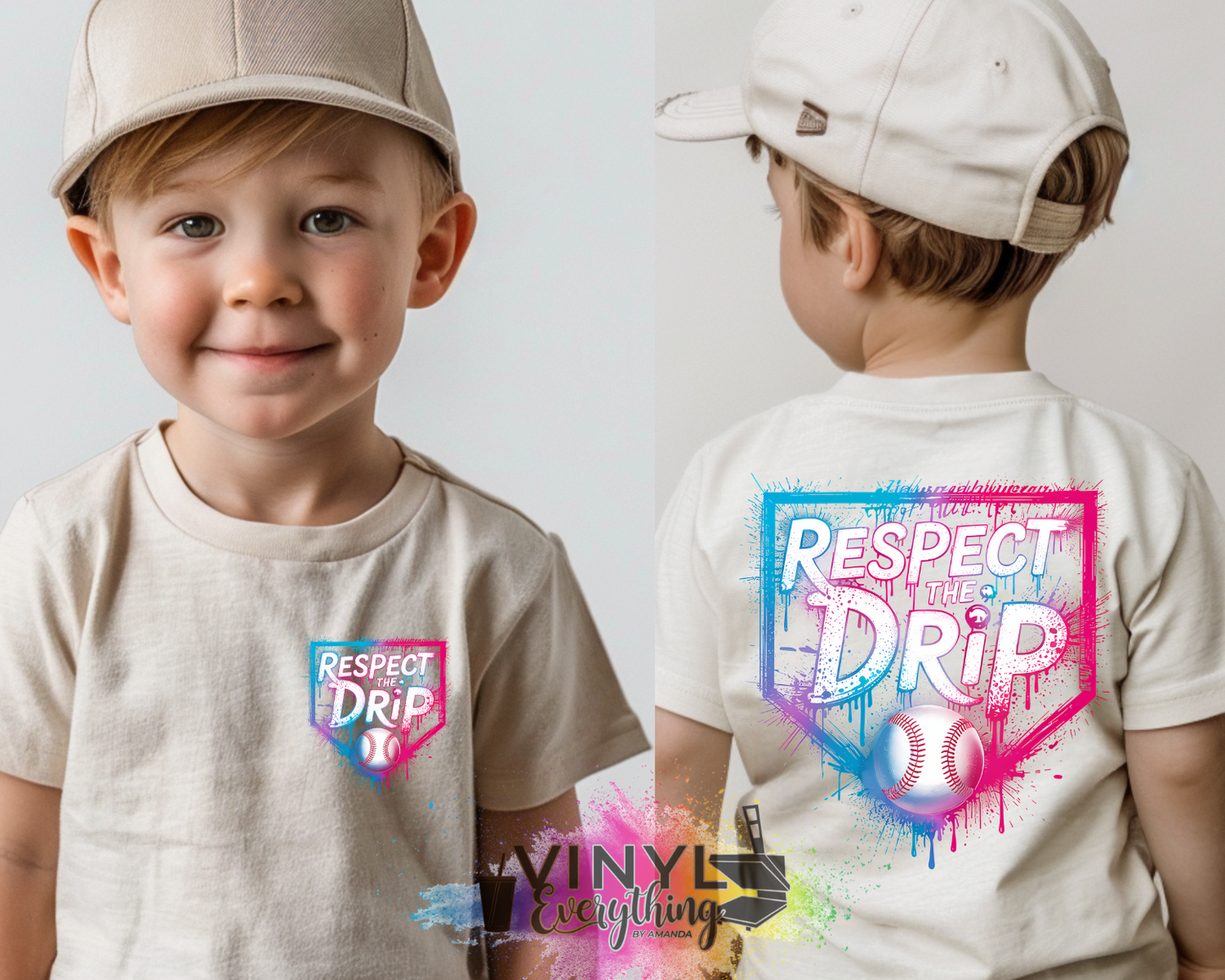 Respect the Drip Pink/Blue