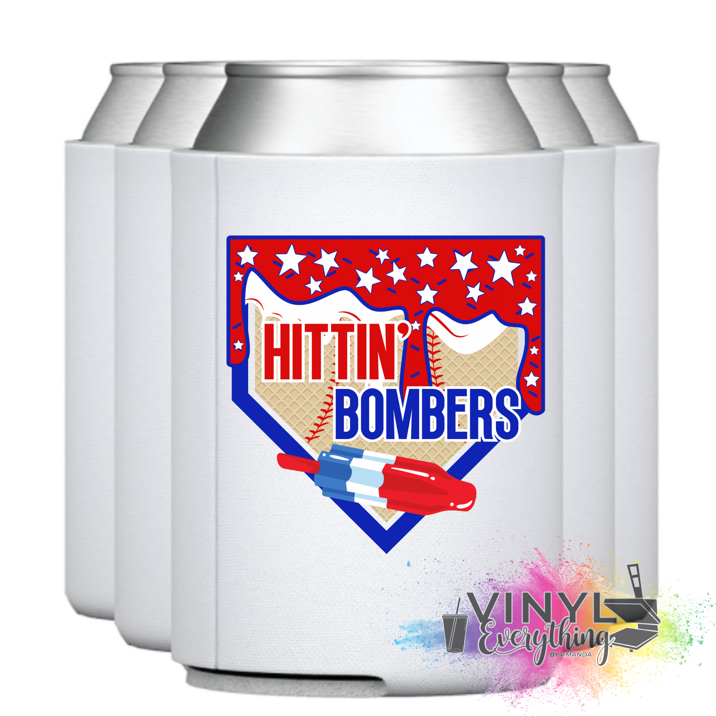 Hittin Bombers - Can Koozie