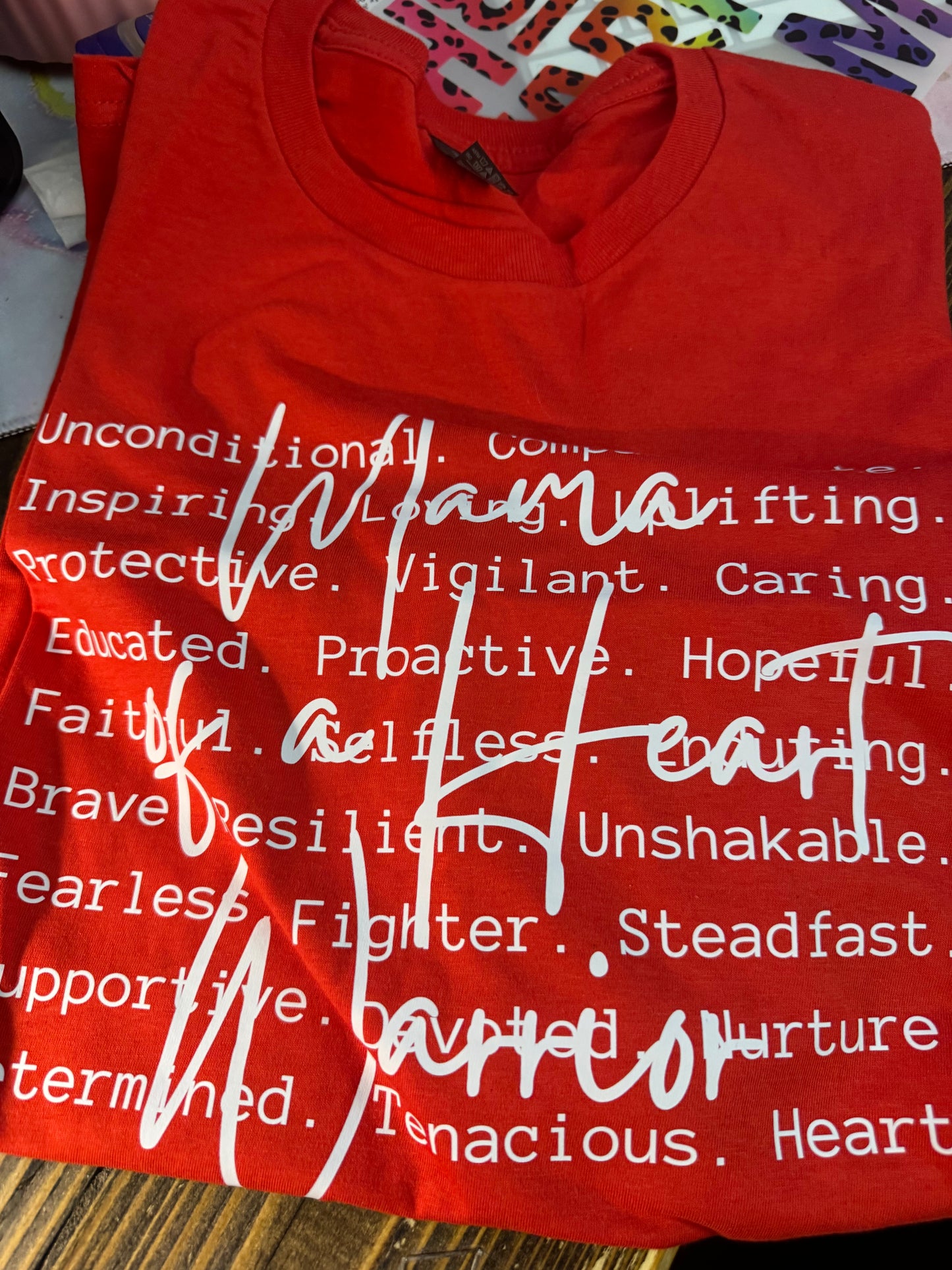 RTS: MAMA OF A HEART WARRIOR (MULTIPLE SIZES)