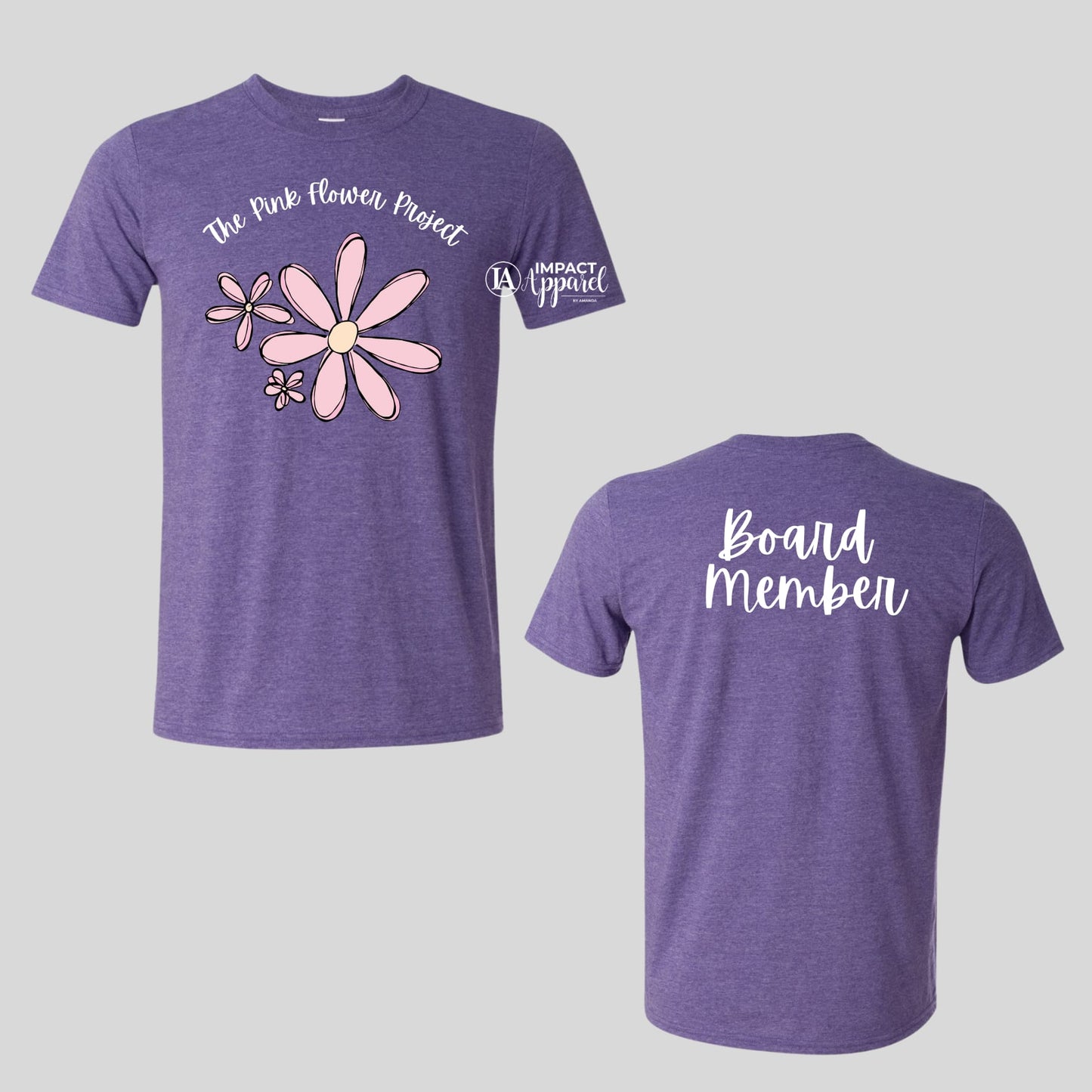 The Pink Flower Project Board Member Tee