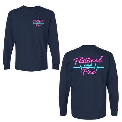 Flatlined and Fine Long Sleeve Shirt Front and Back