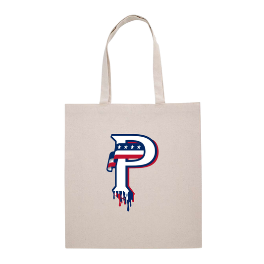 Prime Drip Canvas Tote Bag