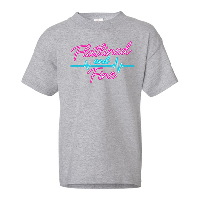 Flatlined and Fine Youth Tee Shirt