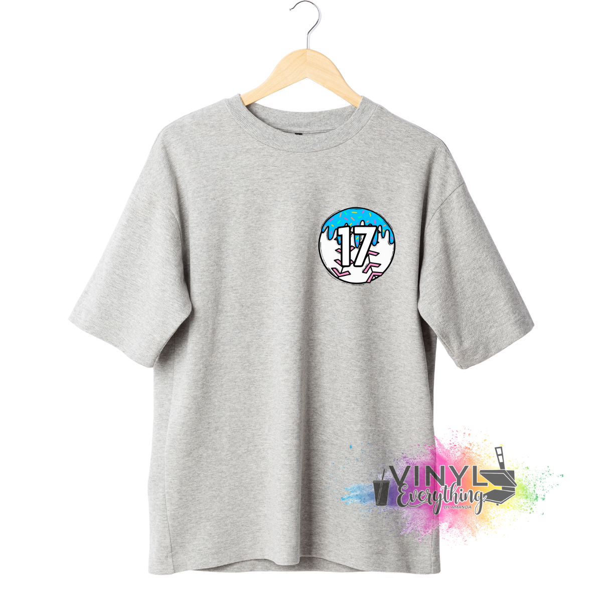 Custom Baseball Number Tee