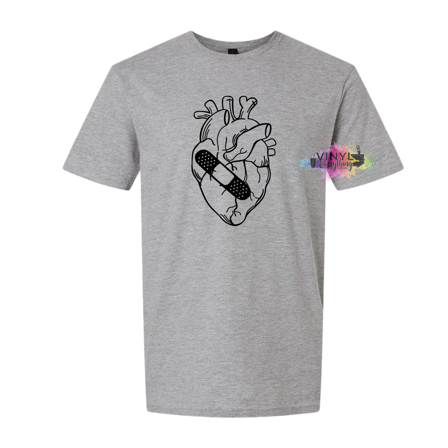 Heart with Bandaid (Pick Any Color)