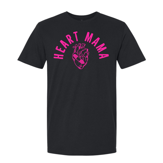 Heart Mama - Hot Pink