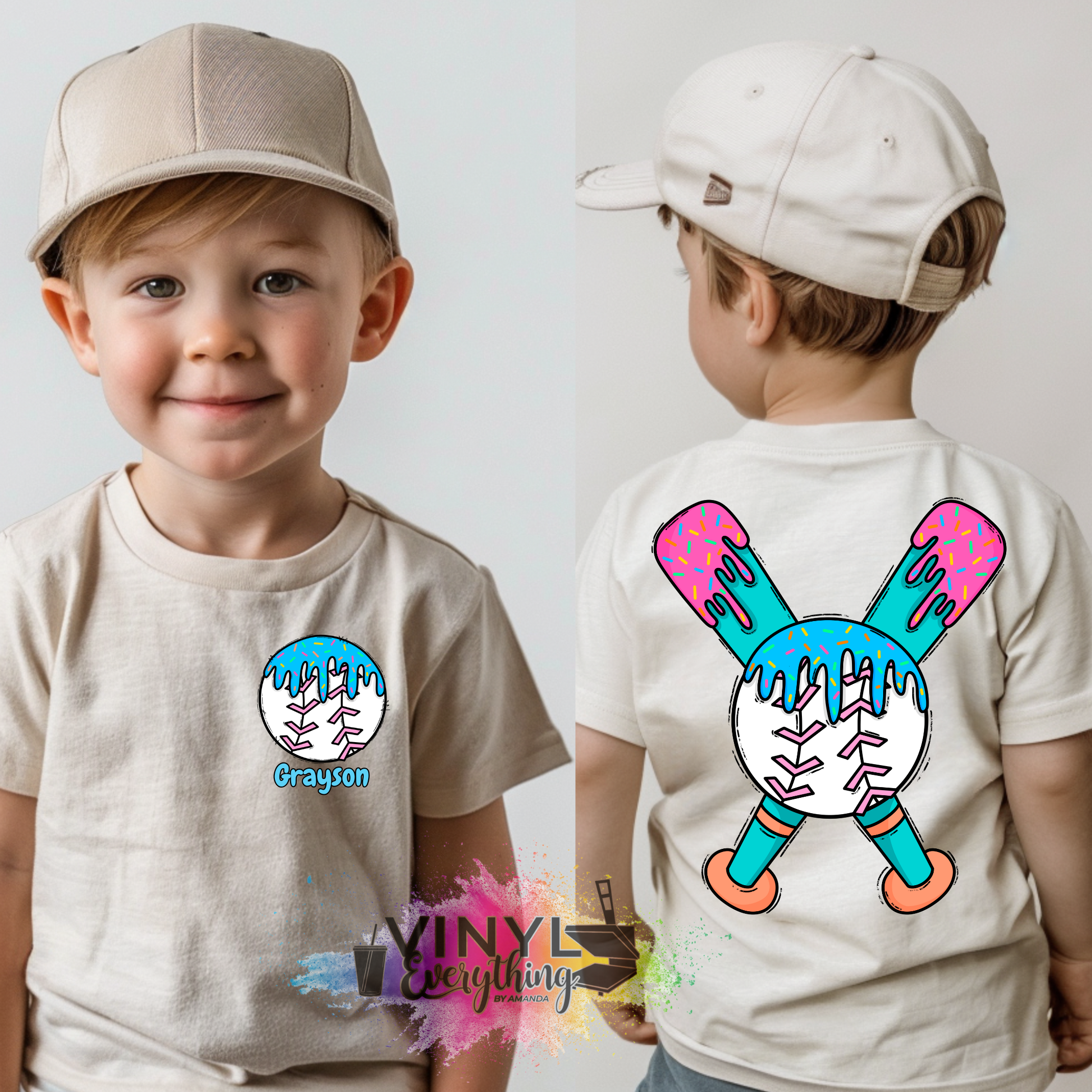Baseball Drip - All Sizes – Impact Apparel by Amanda