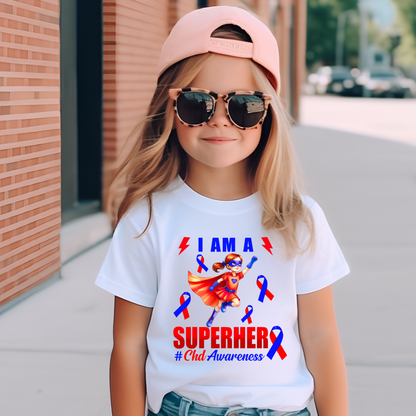I am a CHD Super Hero - All Sizes