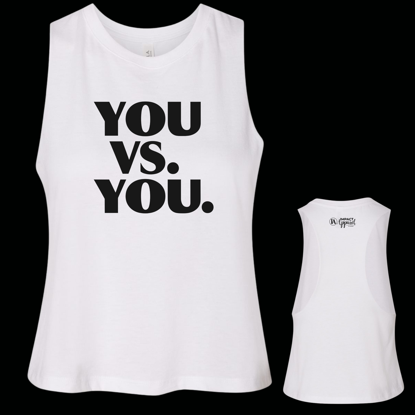 You Vs. You Crop Tank