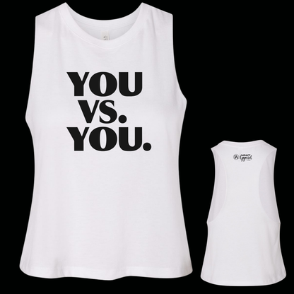 You Vs. You Crop Tank