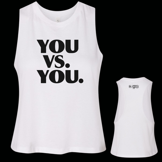 You Vs. You Crop Tank