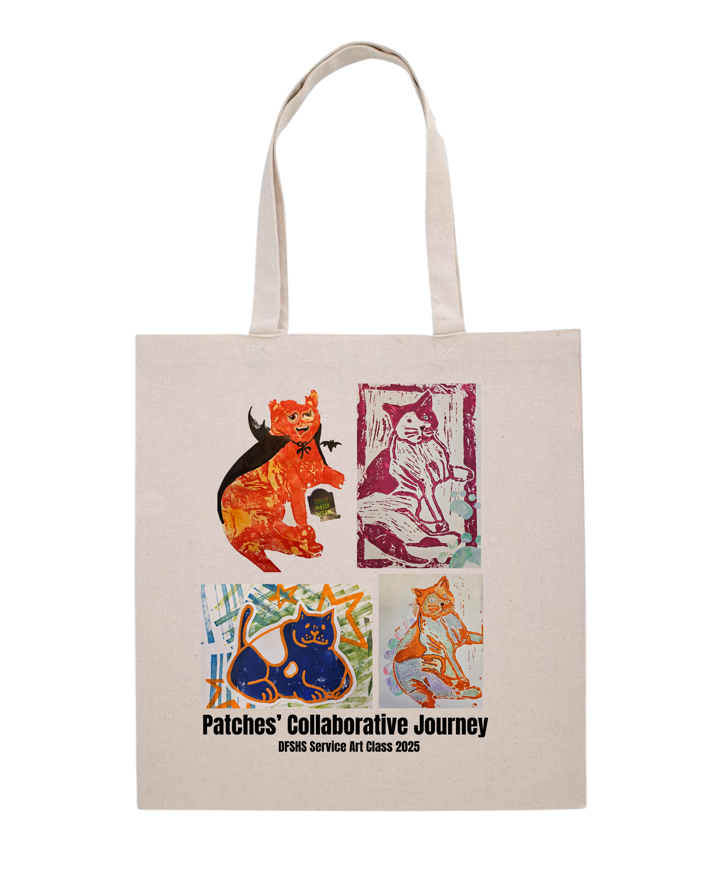 Patches' Collaborative Journey - Totebag (5 Designs)