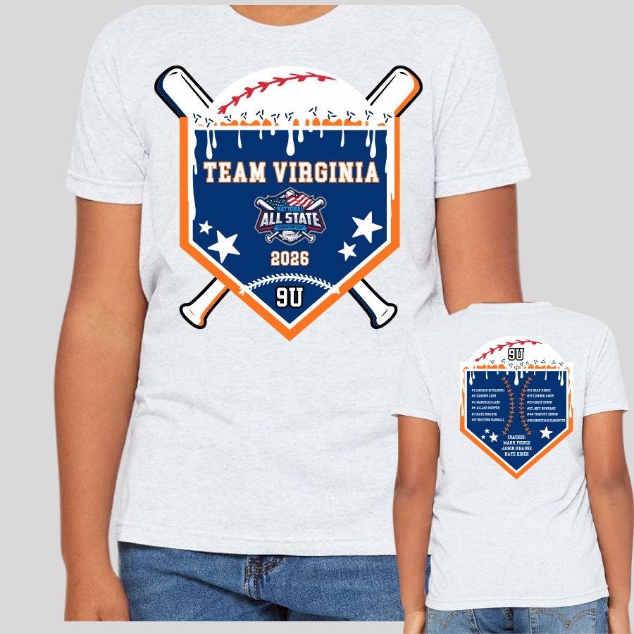 Team Virginia Merch - Drip with Names