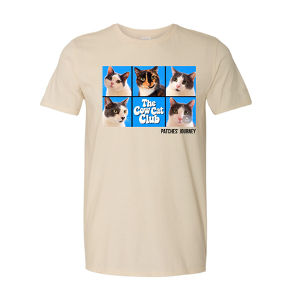 Patches' Journey Cow Cat Club Tee