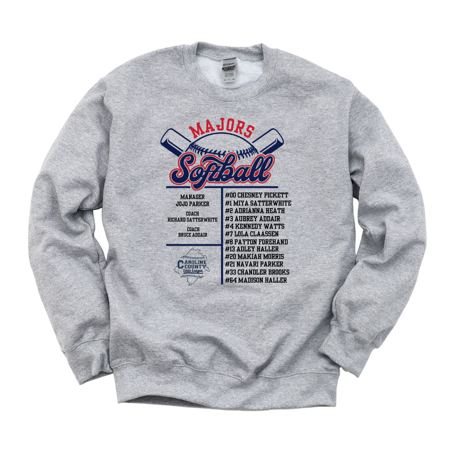 Caroline LL Majors - Adult Sweatshirt