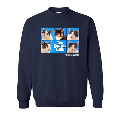 Patches' Cow Cat Club Sweatshirt