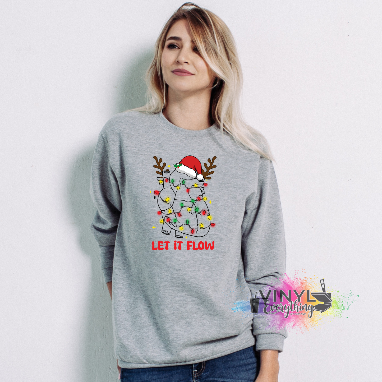 Let It Flow Christmas Apparel - Two Designs