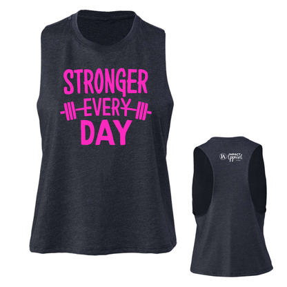 Stronger Every Day Crop Tank