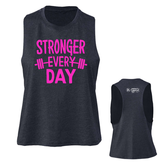 Stronger Every Day Crop Tank