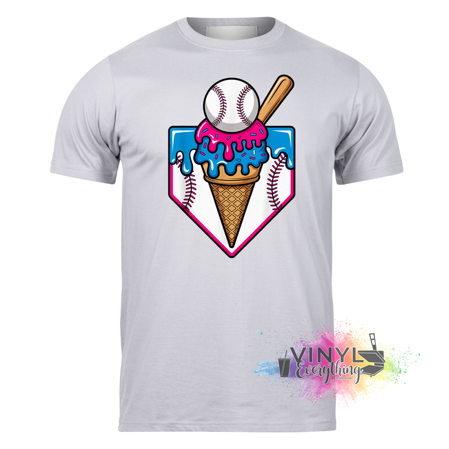 Ice Cream Plate Drip