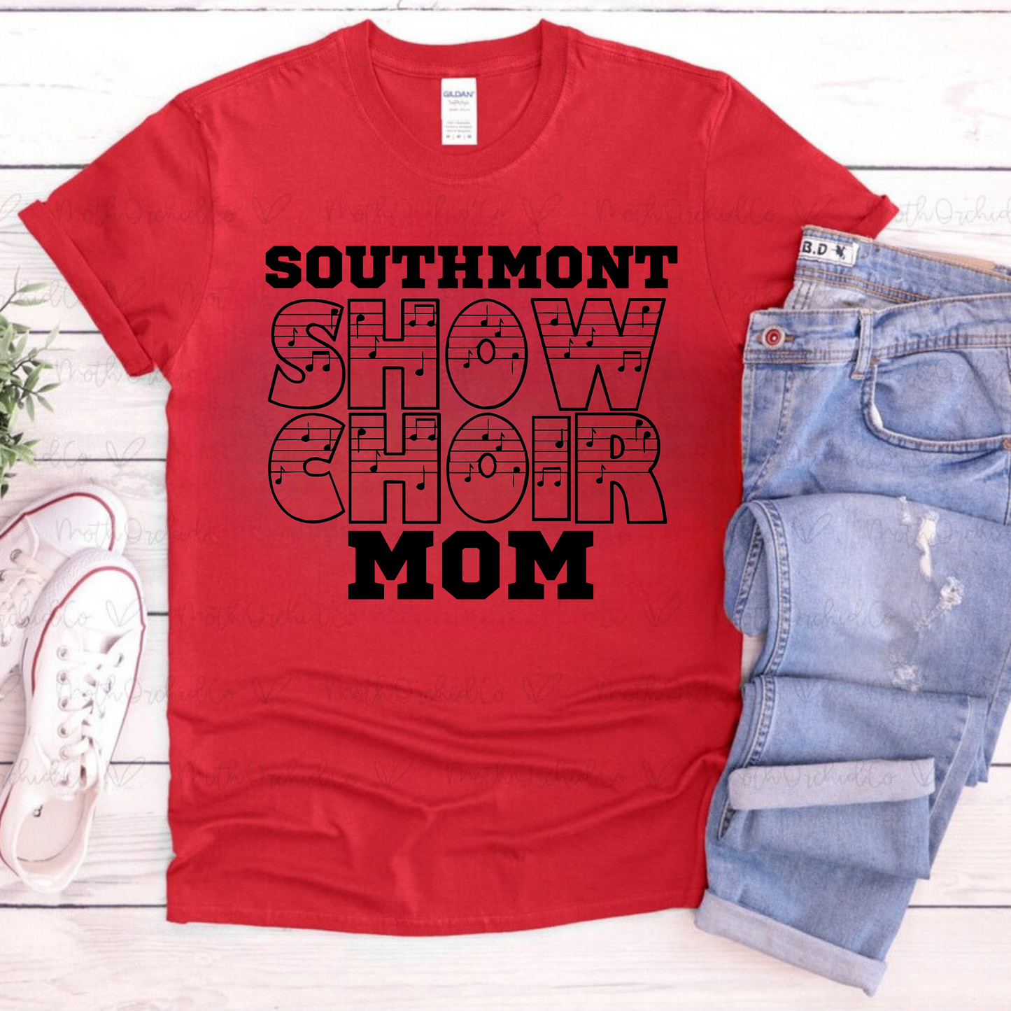 Southmont Show Choir with Custom Name