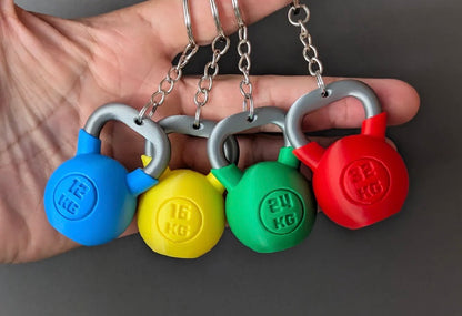 Kettle Bell Keychain