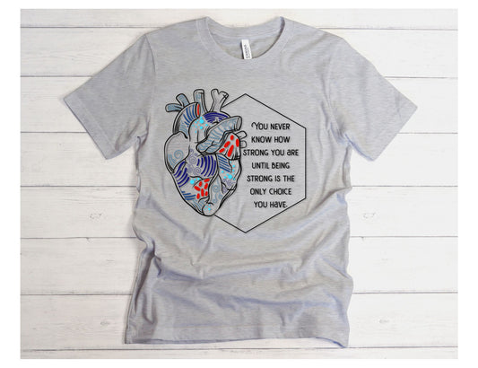 You Never Know How Strong You Are Until Being Strong Is the Only Choice You Have