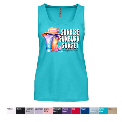 Sunrise, Sunburn, Sunset Repeat