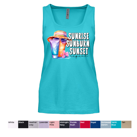 Sunrise, Sunburn, Sunset Repeat