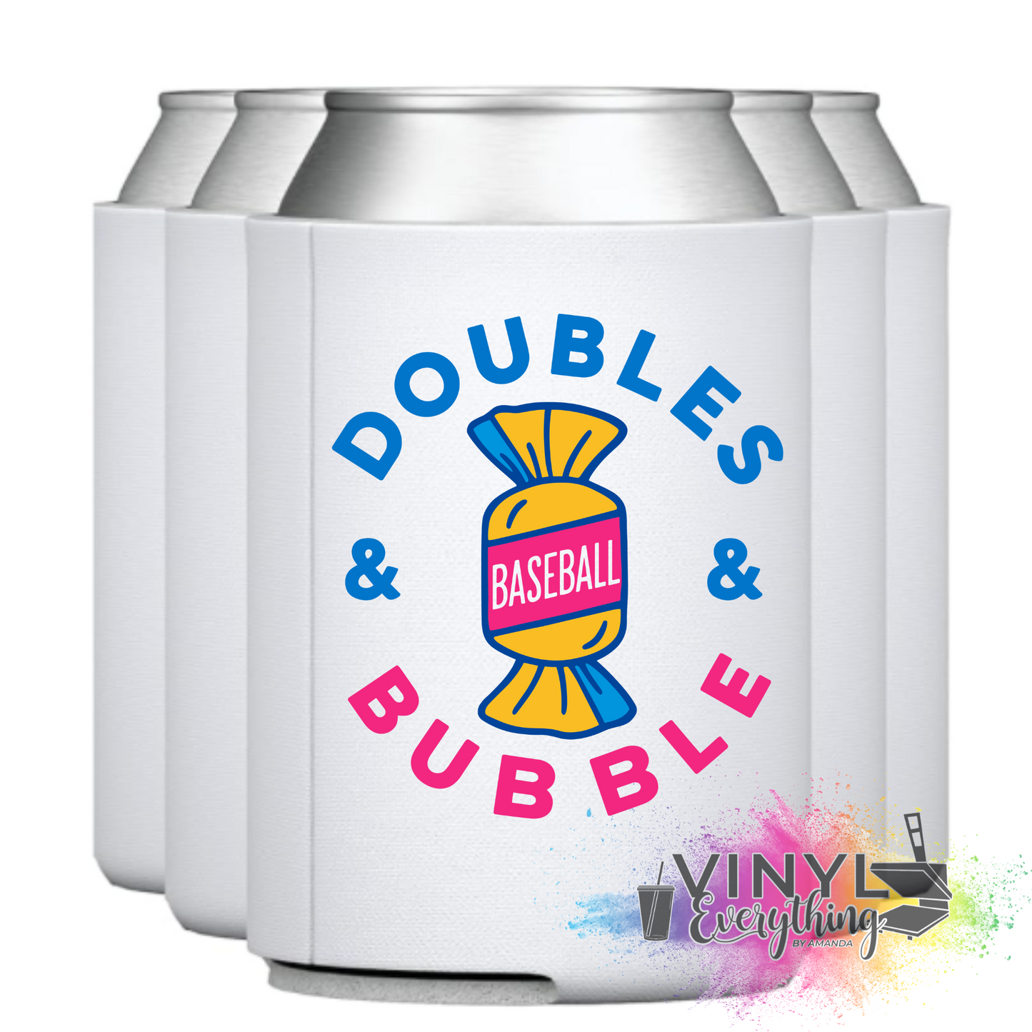 Doubles & Bubble - Can Koozie