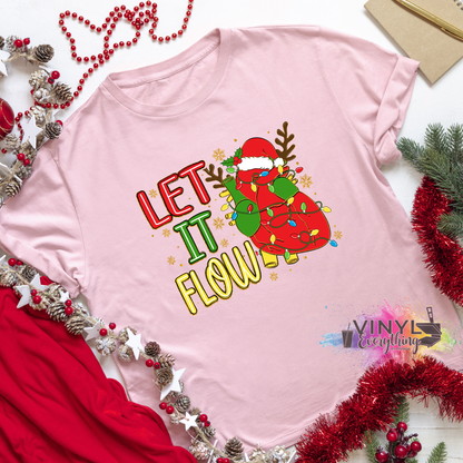 Let It Flow Christmas Apparel - Two Designs