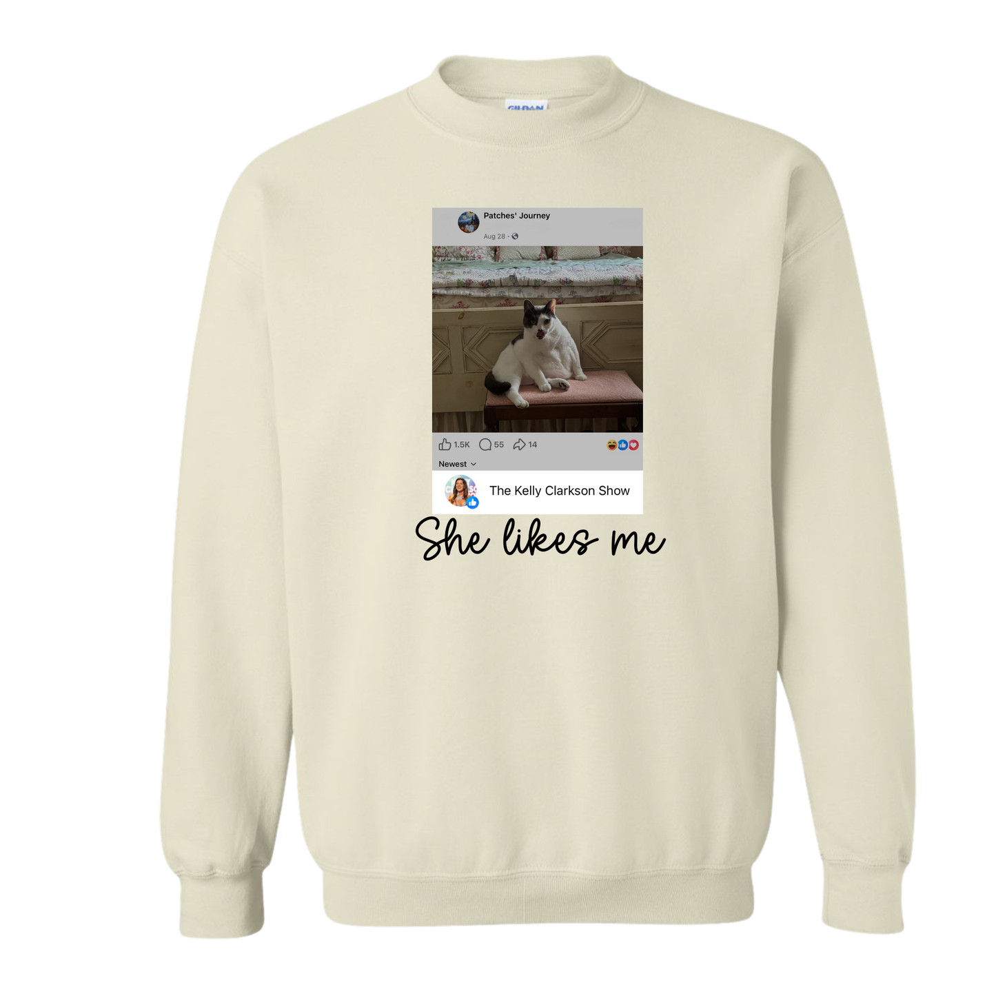 She Likes Me Long Sleeve Tee