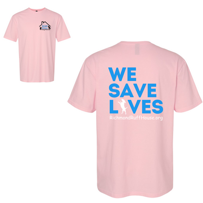 We Save Lives (Blue Back) Tee