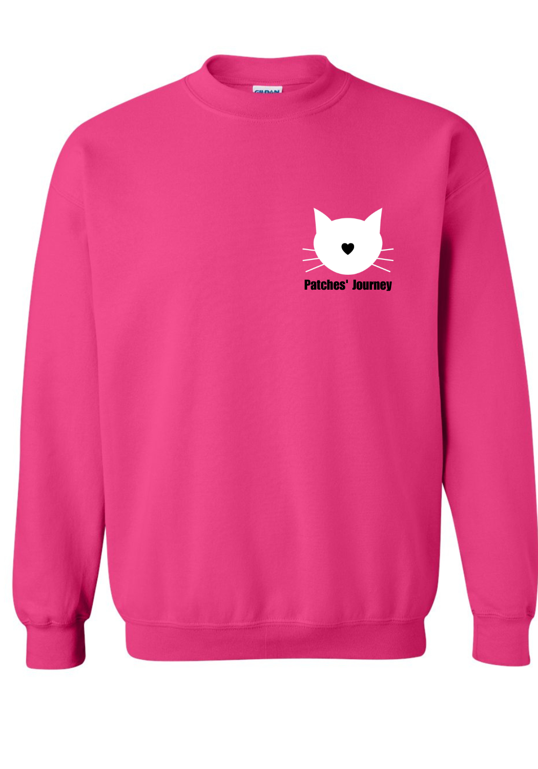 Patches' Journey Kitty Logo Sweatshirt
