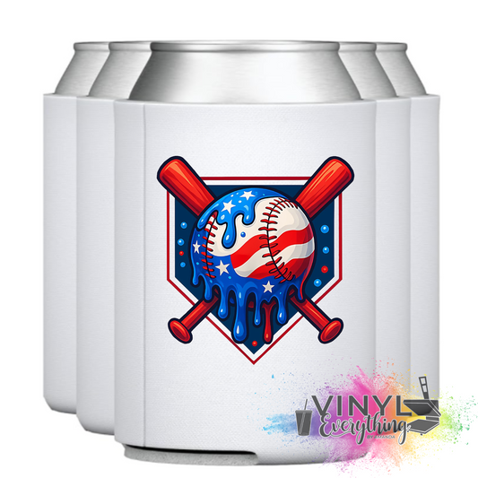 USA Flag - Can Koozie