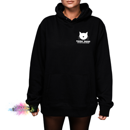 Love Makes Anything Pawsible Pocket Logo Hoodie