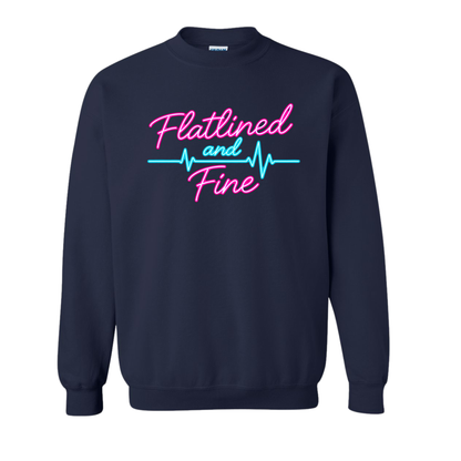 Flatlined and Fine Crewneck Sweatshirt