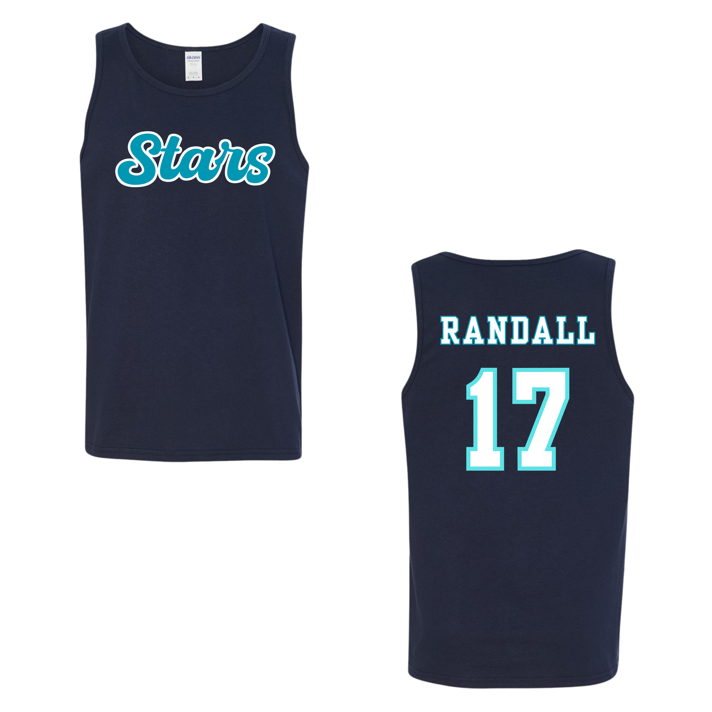 Stars Softball - Mens Unisex Tank