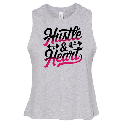 Hustle And Heart Crop Tank