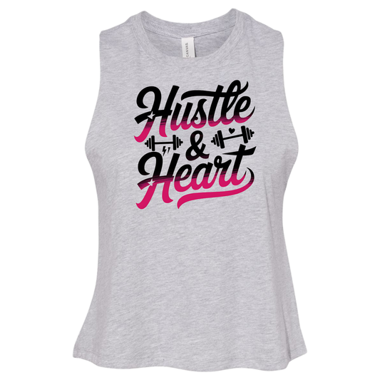 Hustle And Heart Crop Tank