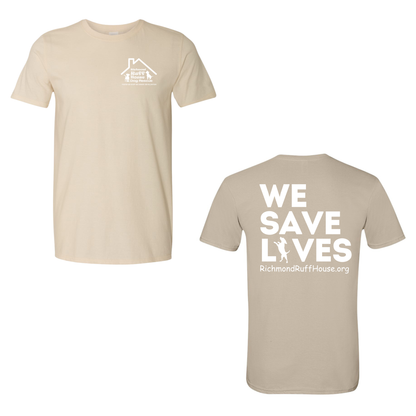 We Save Lives (White Back) Tee
