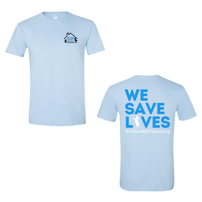 We Save Lives (Blue Back) Tee