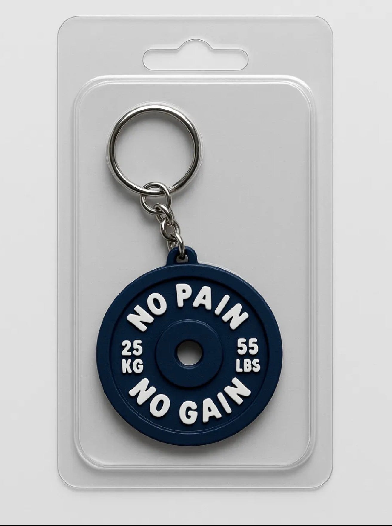 No Pain No Gain Keychain