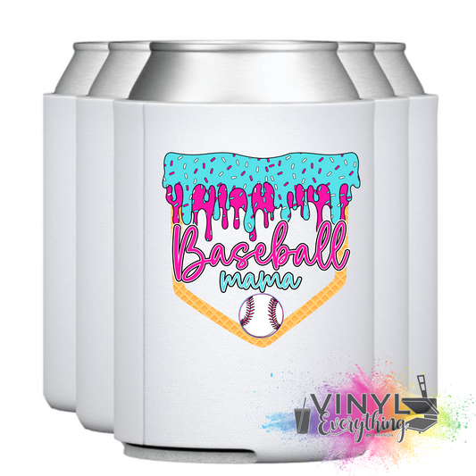 Baseball Mama - Can Koozie