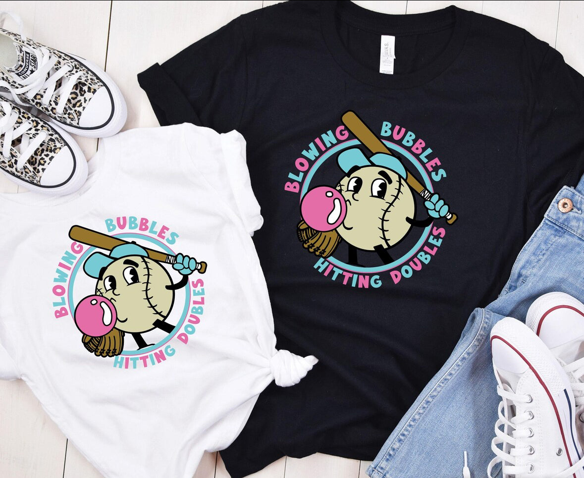 Blowing Bubbles Hitting Doubles