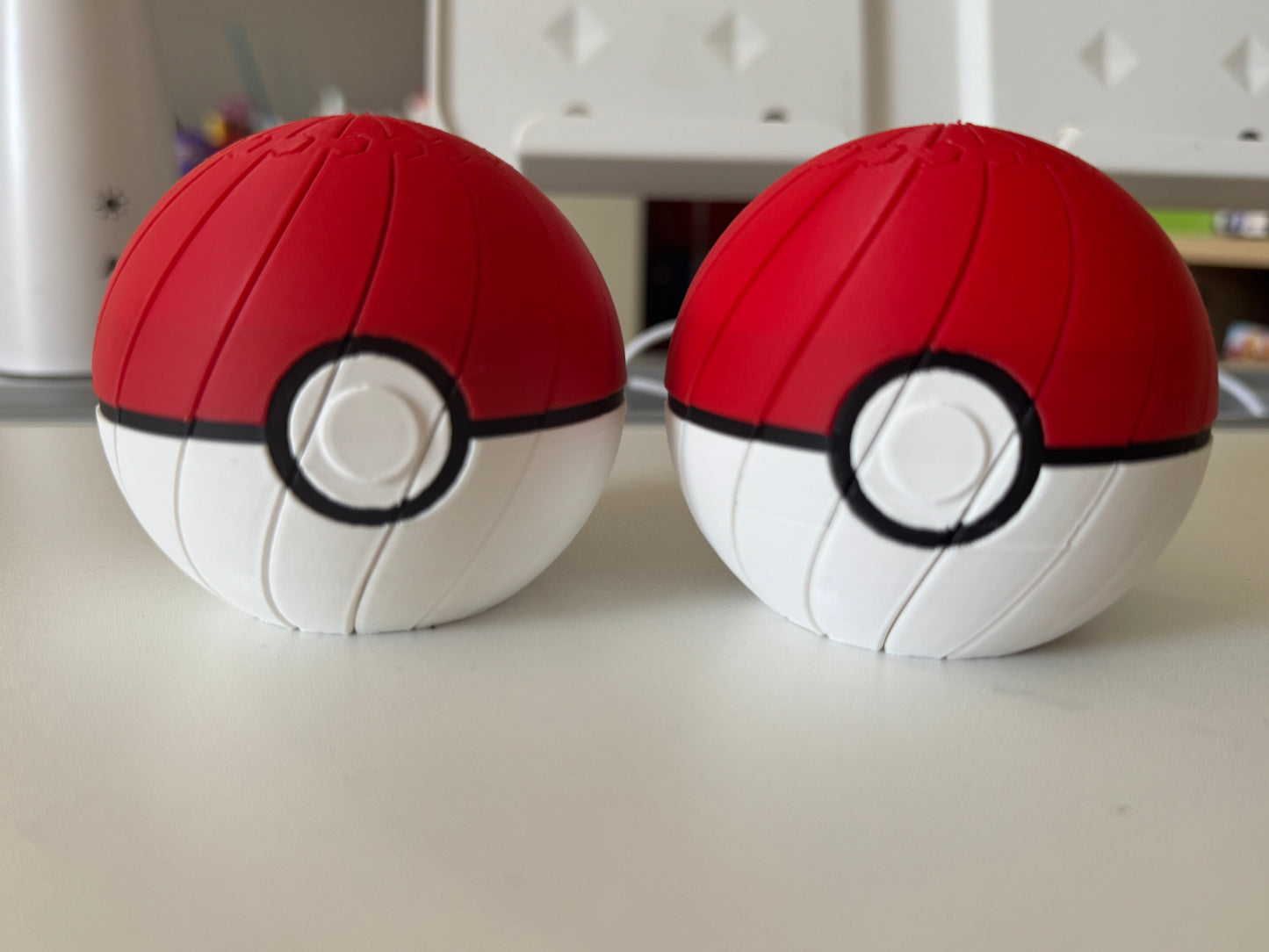 Red and White Ball