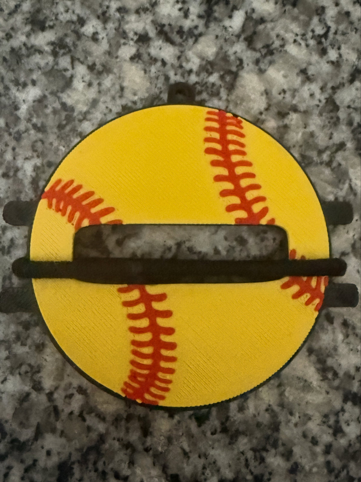 Softball Ponytail Holder