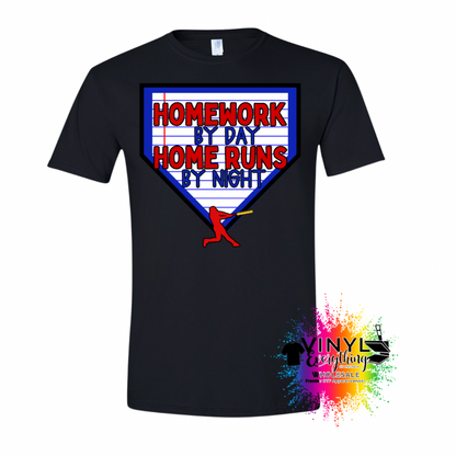Homework By Day Home Runs by Night