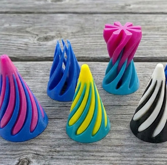 Twisty Fidget Cone